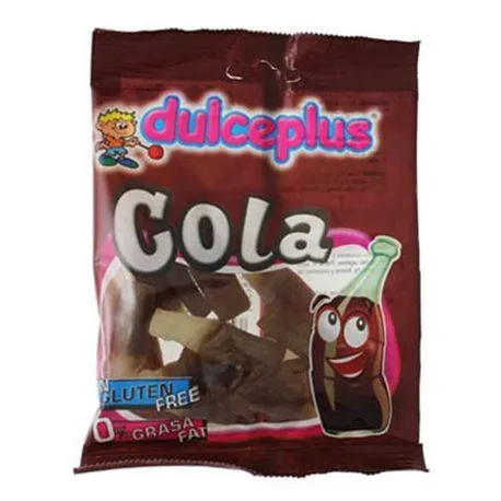 Цукерки жувальні &quot;Кола&quot; без глютену 100 г, Dulceplus