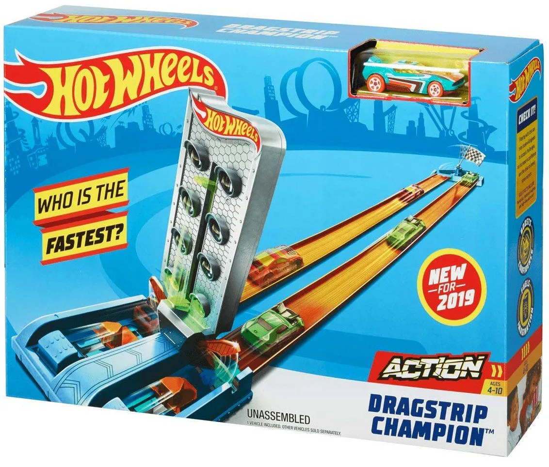 Портативний трек "Подвійна петля" Hot Wheels