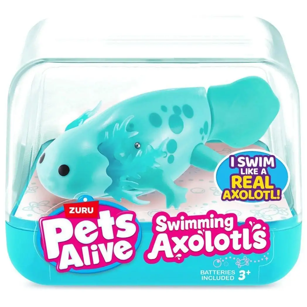 Інтерактивна іграшка PETS ALIVE S1  АКСОЛОТЛЬ (бірюзовий)