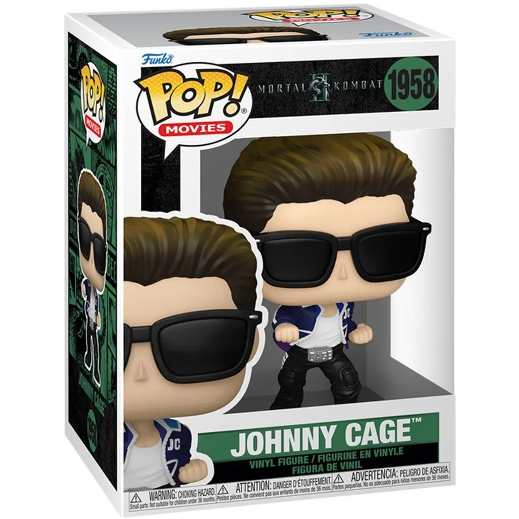 Ігрова фігурка FUNKO POP! серії "Mortal Kombat II" - ДЖОННІ КЕЙДЖ