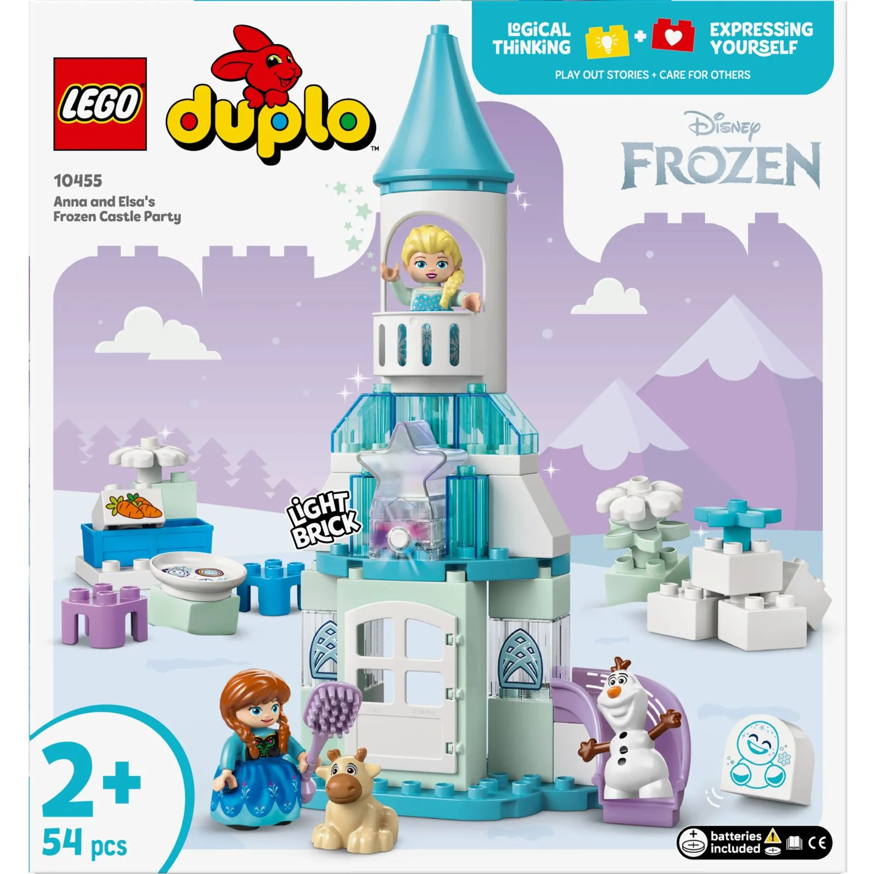 Конструктор Вечірка у крижаному палаці Ельзи та Анни LEGO DUPLO