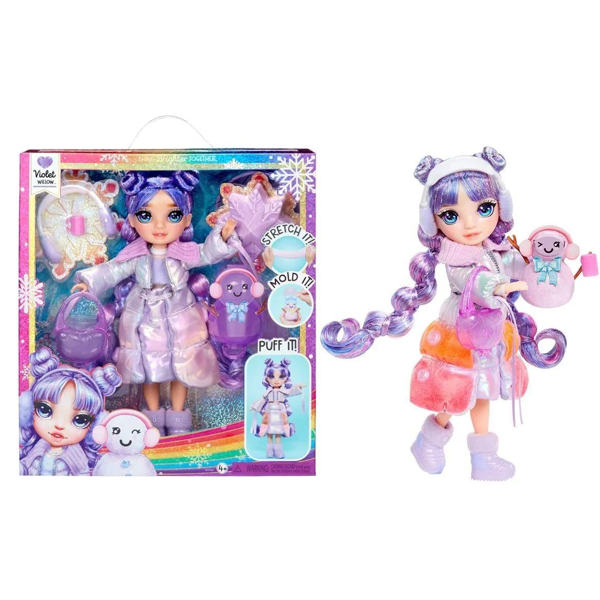 Лялька RAINBOW HIGH серії "Winter Wonderland" - ВІОЛЕТТА (з аксесуарами)