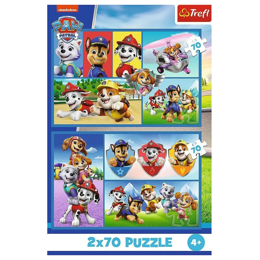 44417 Trefl Пазли "2x70" Paw Patrol Правила патруля