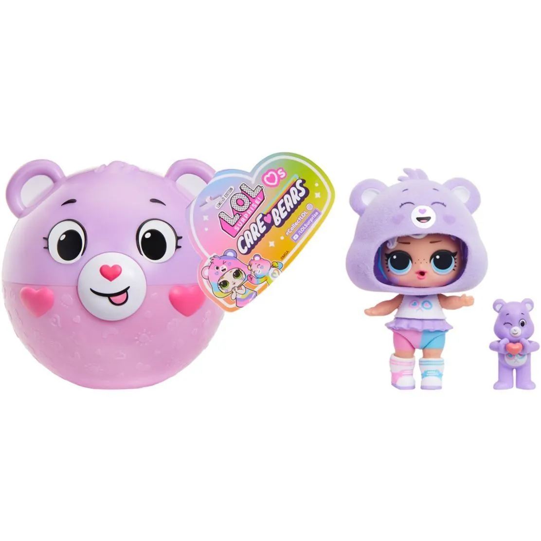 Ігровий набір з лялькою L.O.L. SURPRISE! серії "Loves Care Bears"  ДБАЙЛИВІ ВЕДМЕДИКИ ( в диспл.)