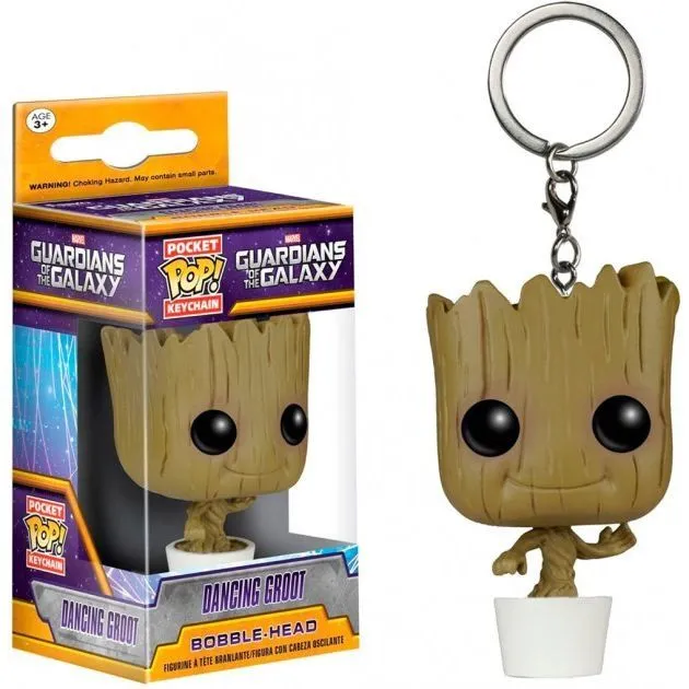 Ігрова фігурка на кліпсі Funko POP! серії "Вартові Галактики" - Ґрут, що танцює