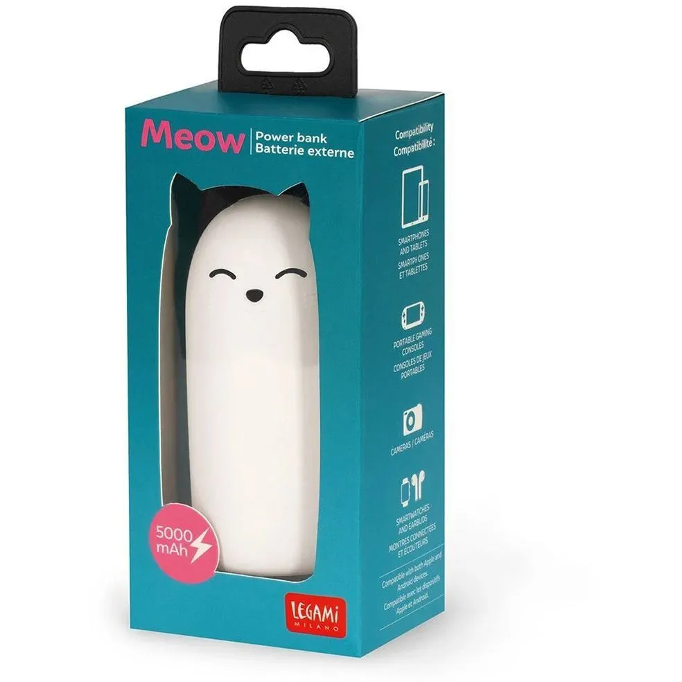 Повербанк Meow Power Bank 5000 мАgгод Котик, арт POW0030