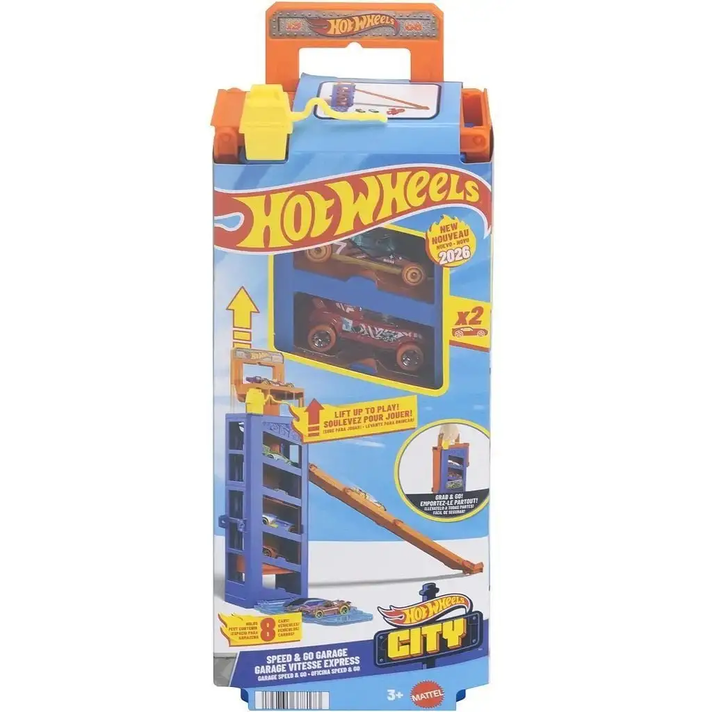 Ігровий набір "Гараж зі спуском" Hot Wheels (в ас.)