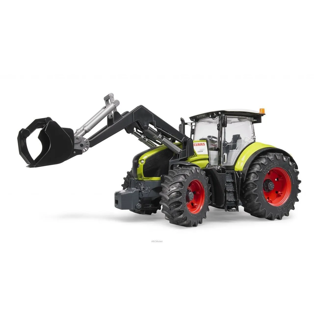 Машинка іграшкова-трактор Claas Axion 950 з навантажувачем 1:16