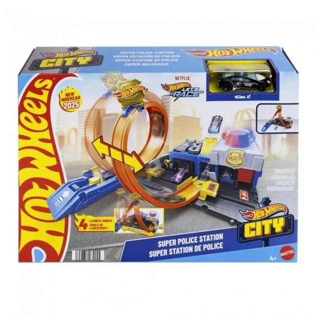 Ігровий набір "Суперполіцейський відділок" Hot Wheels