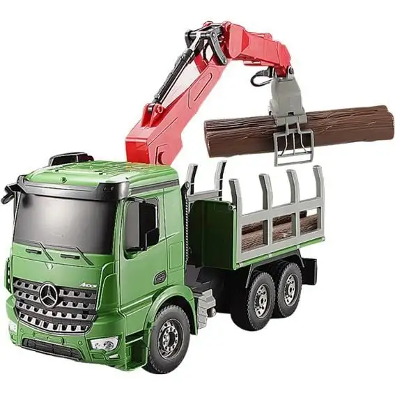 Машинка іграшкова на р/к. Лісовоз Mercedes Benz Arocs