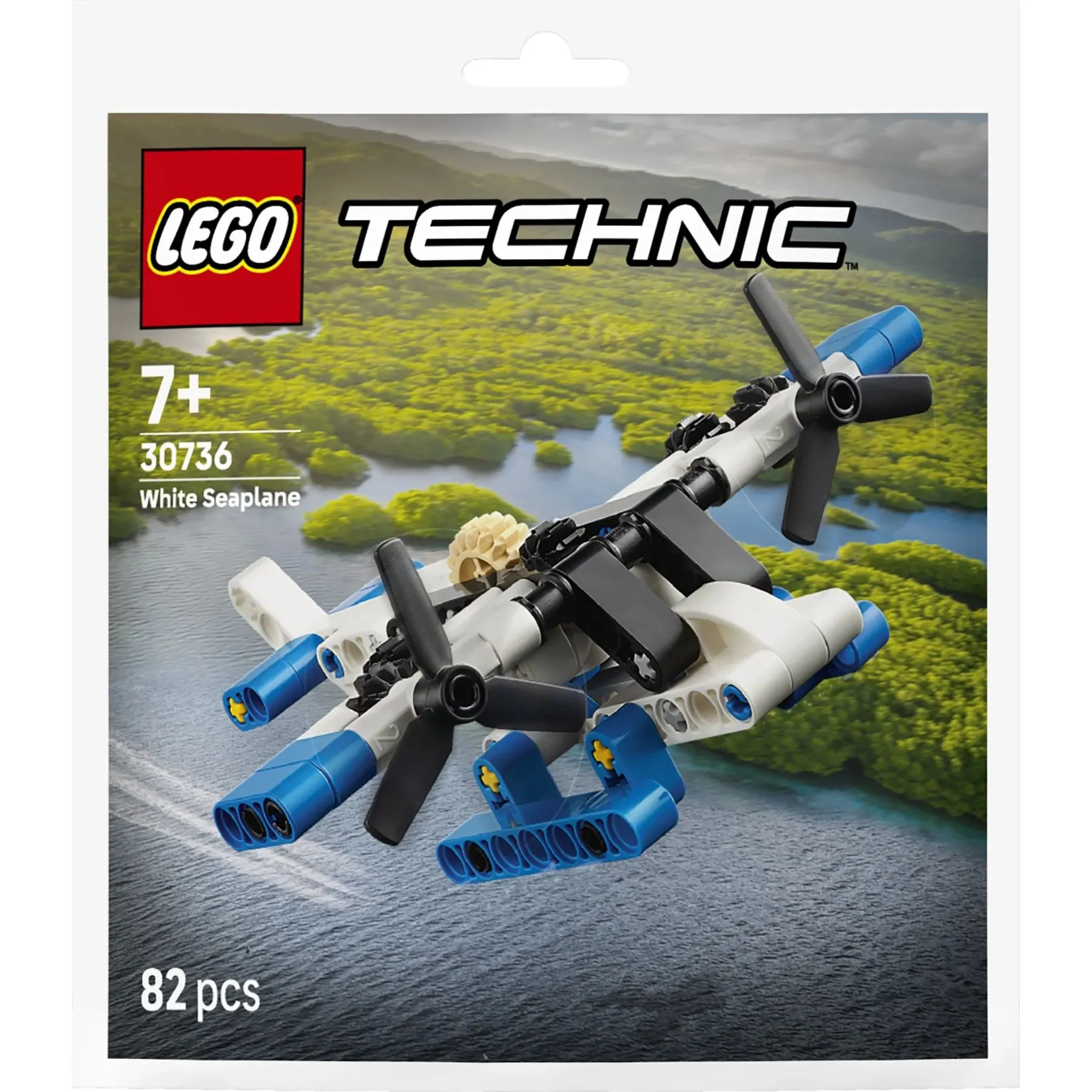 Конструктор Білий гідроплан LEGO Bags