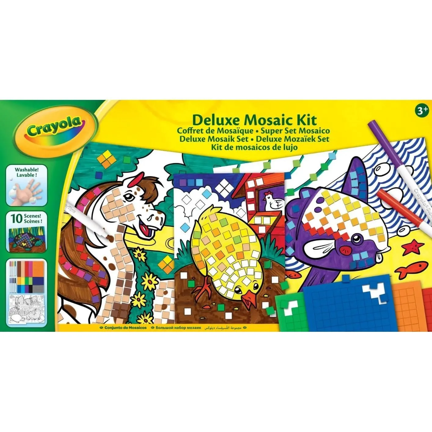 CRAYOLA Набір для творчості  Deluxe "Створи свою мозаїку"