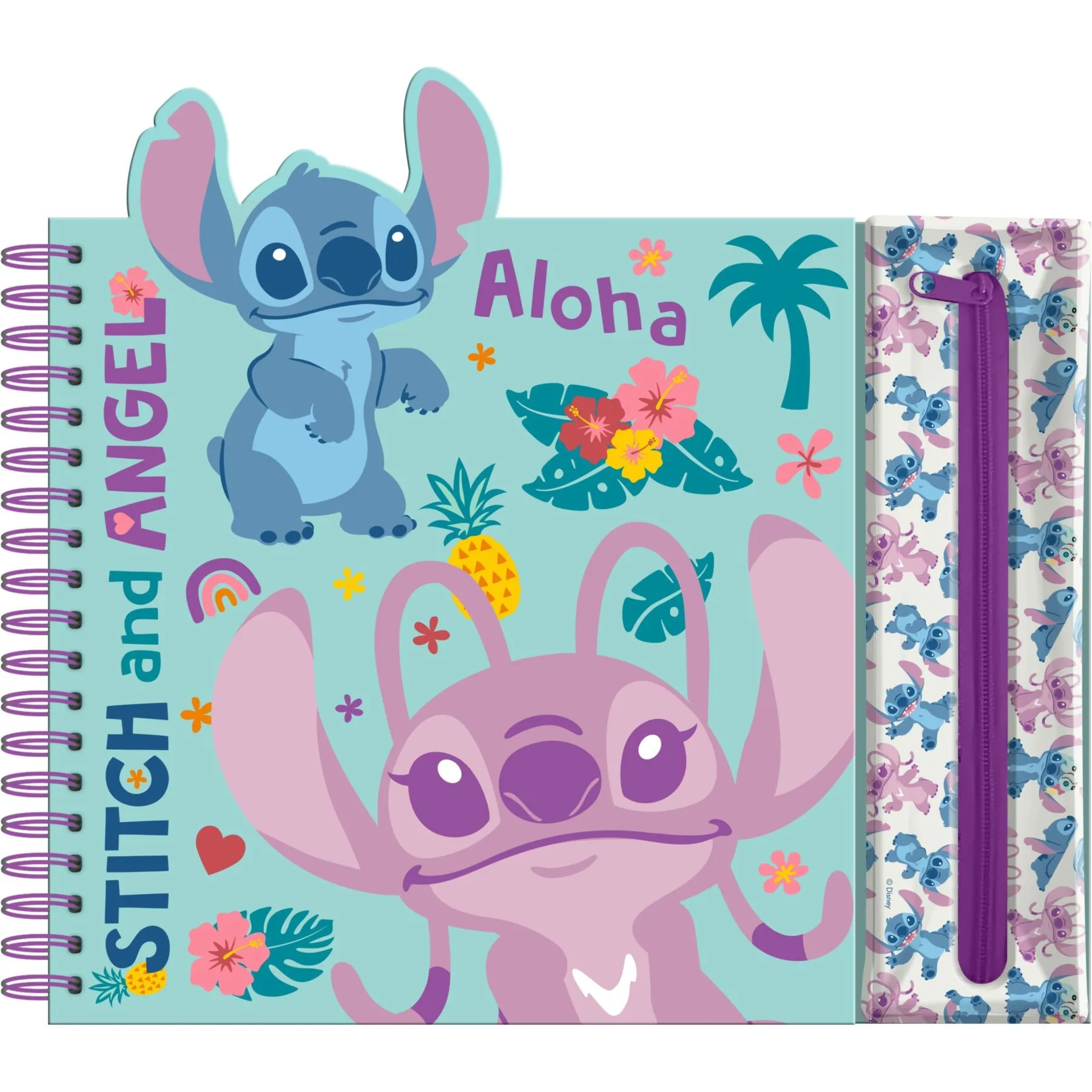 Скетчбук Disney Stitch зі знімним чохлом