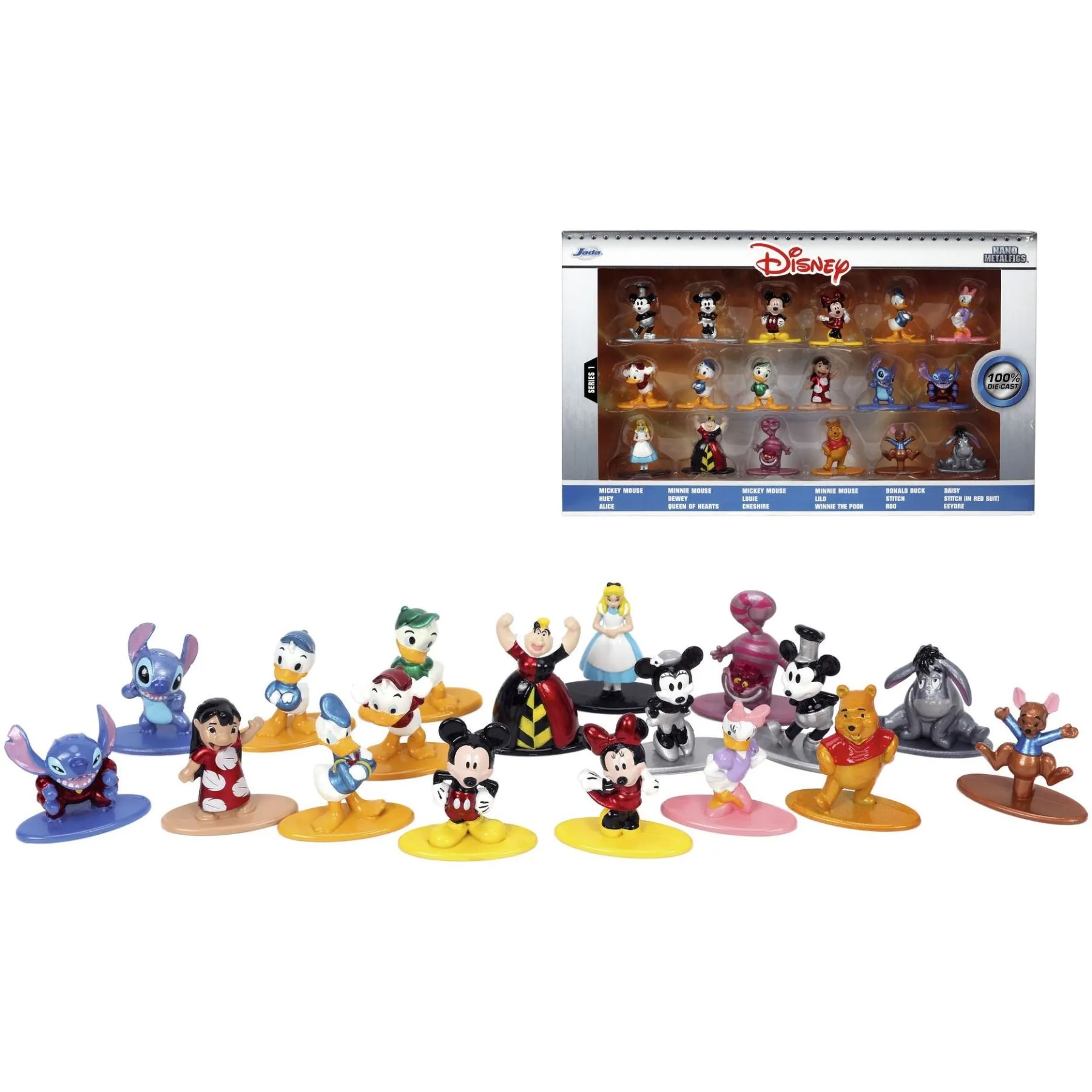 Набір фігурок металевих колекційних &quot;Дісней 1&quot;, висота  4 см, 18 шт., 3+