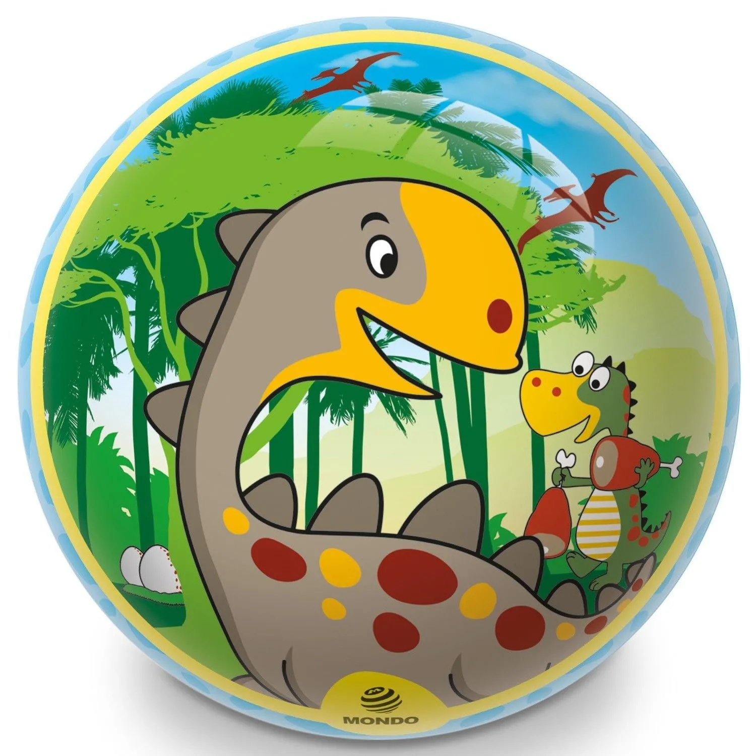 Футбольний м&#039;яч  з динозаврами , д. 230