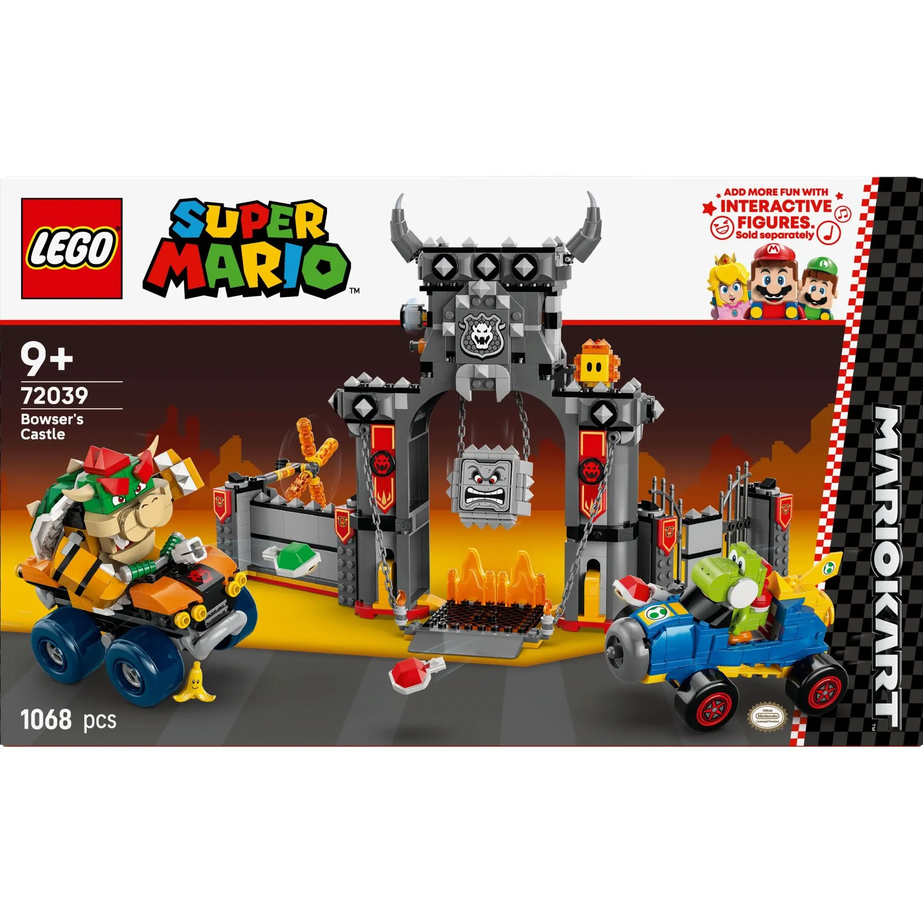 Конструктор Mario Kart  Bowser та його замок LEGO Super Mario