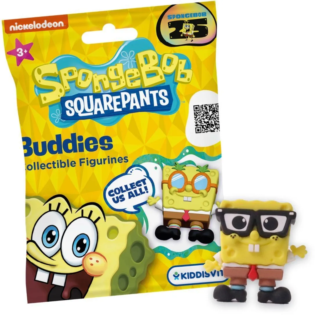 Фігурка-сюрприз COOL THINGS серії "Buddies 3D" - ГУБКА БОБ