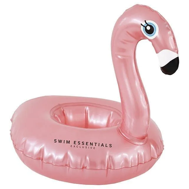 Надувний підсклянник Rose Gold Flamingo