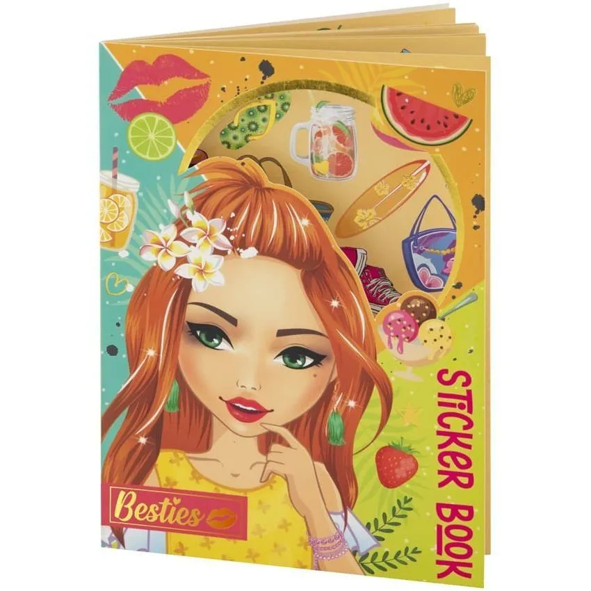 Besties Стікербук  А5 "Summer", арт. 961015