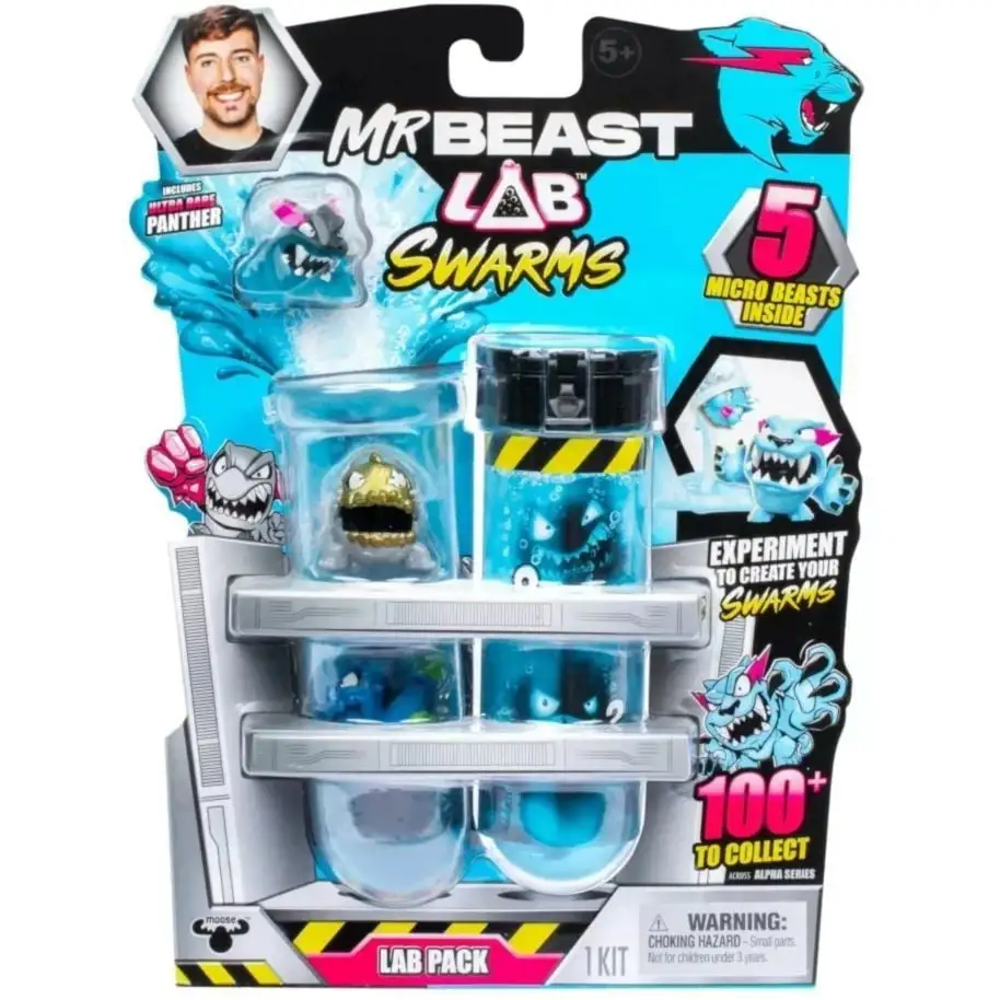 Лабораторія в пробірці Swarms 5. Ігровий набір ТМ "MrBeast Lab"