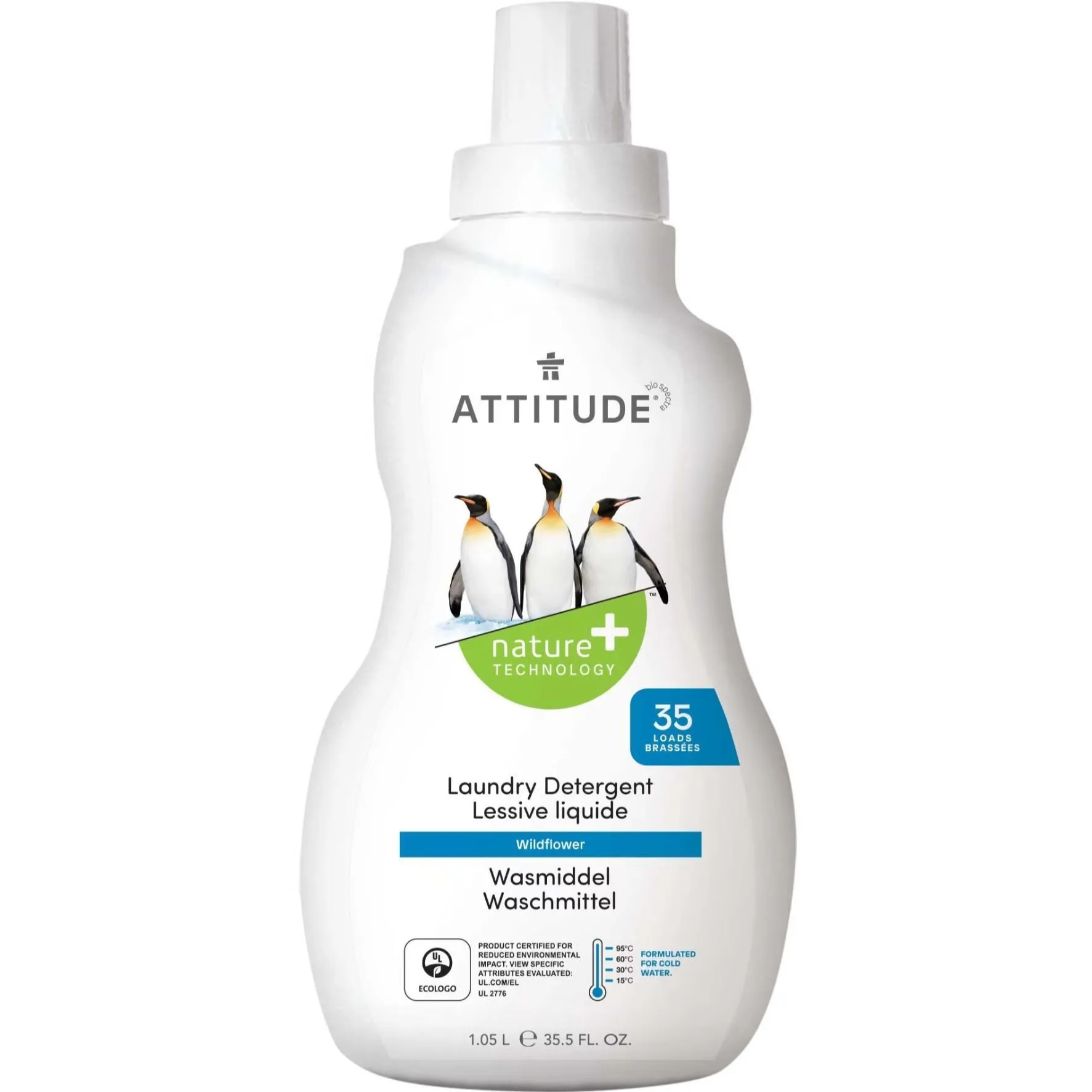 Засіб для прання &quot;Польові квіти&quot; 1,05л, Attitude