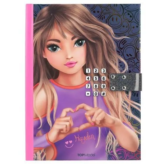 TOPModel Щоденник із кодом і звуком 0412971