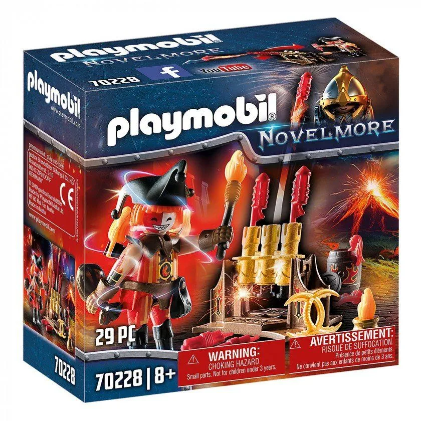 Майстер вогню піратів Бернхема Playmobil