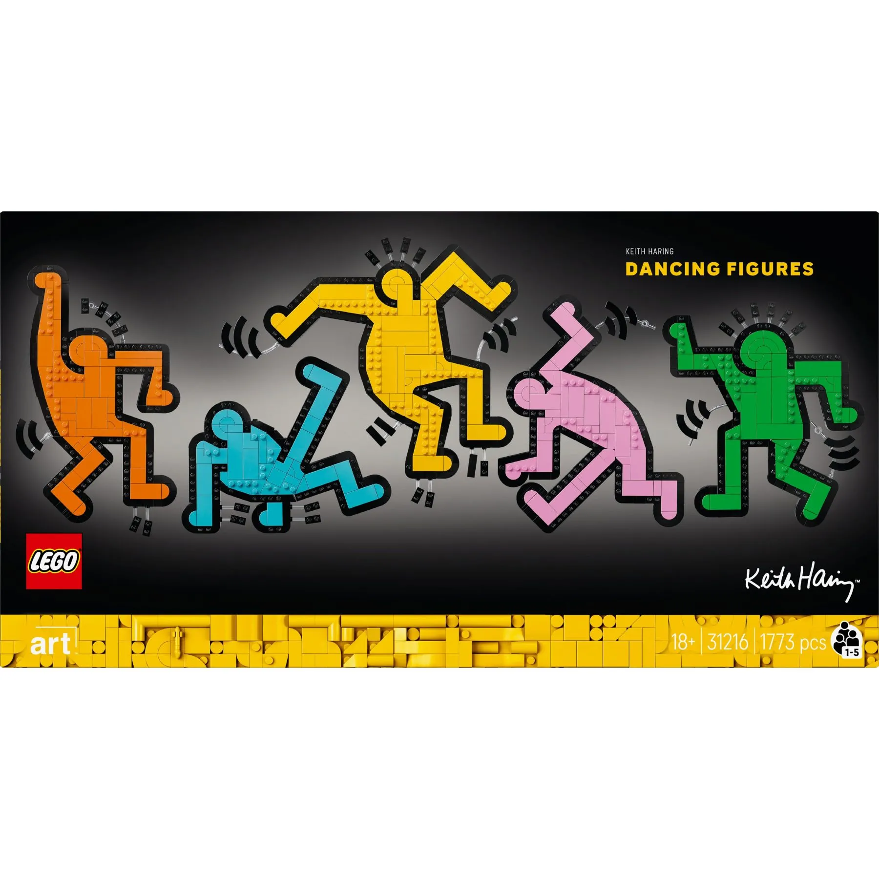 Конструктор Кіт Гарінґ  Танцюючі чоловічки LEGO Art