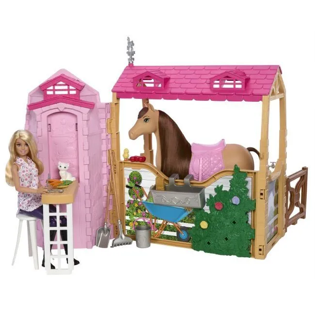Набір Barbie "Чудова стайня для конячки"