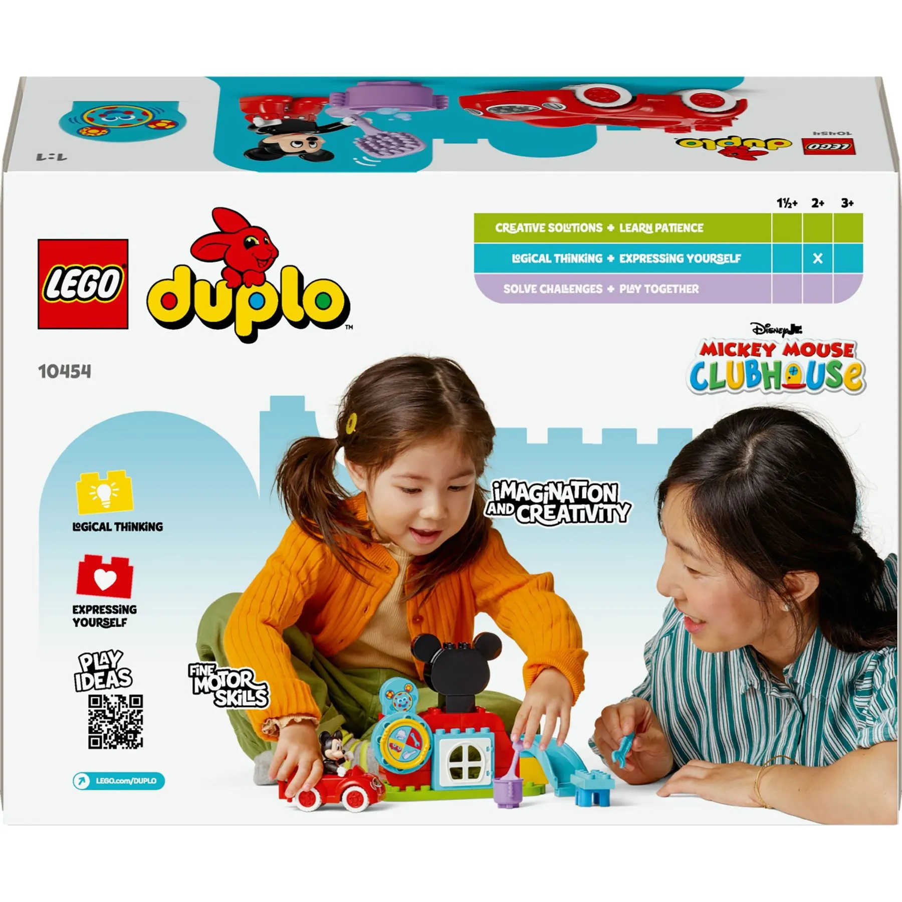 Конструктор Міккі Маус: Клубний будинок і автомобіль LEGO DUPLO