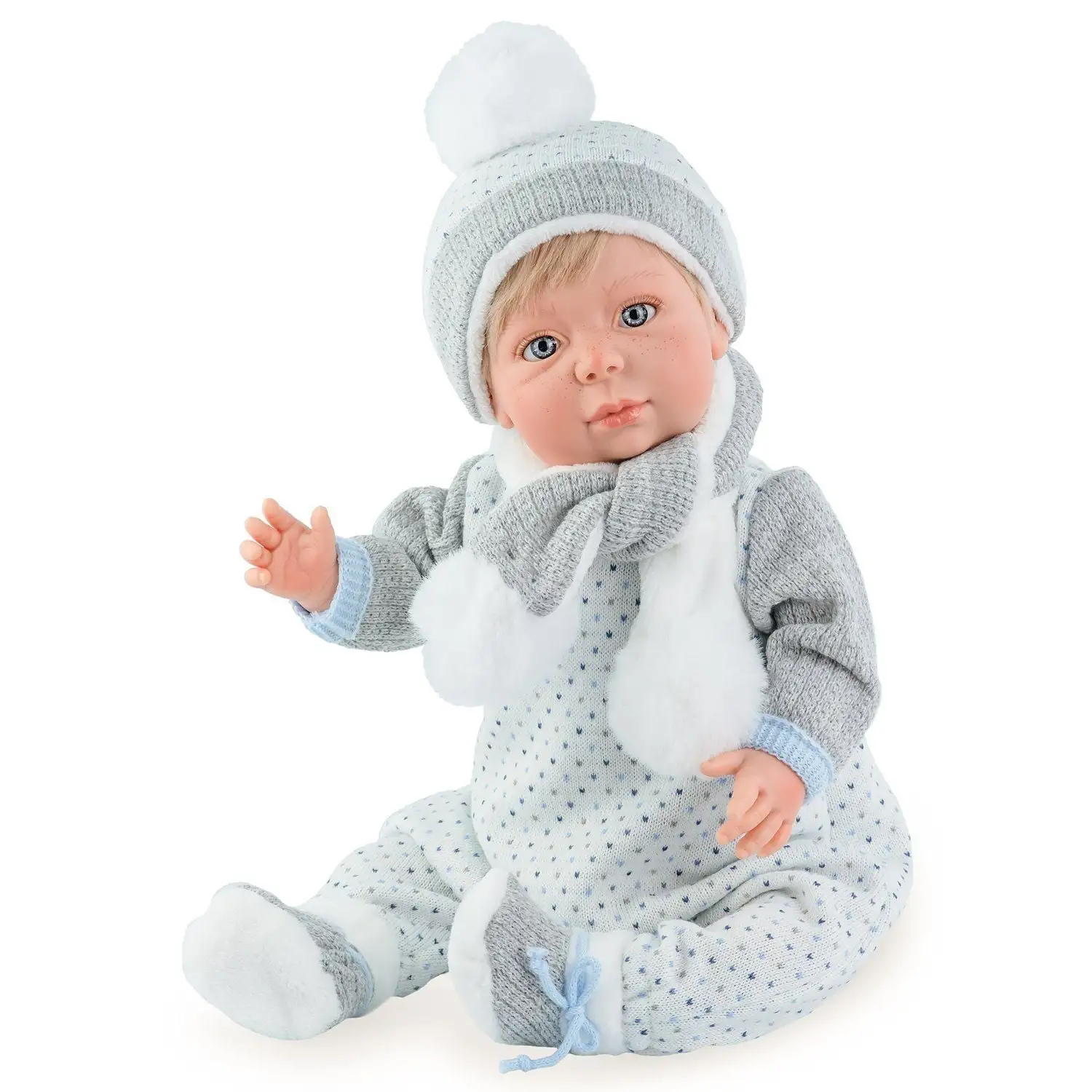 Лялька LEO WINTER хлопчик (короб) 45см