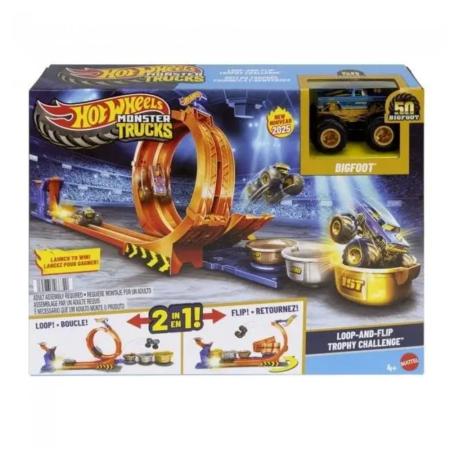 Ігровий набір "Петлі та трюки" серії "Змагання за кубок" Monster Trucks Hot Wheels
