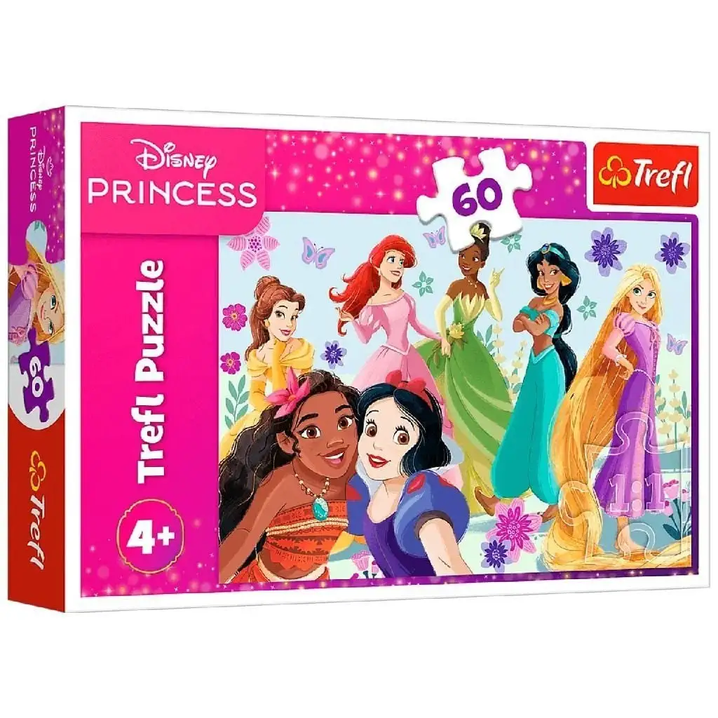 74090 Trefl Пазли "60" Disney Princess Принцеси в дії
