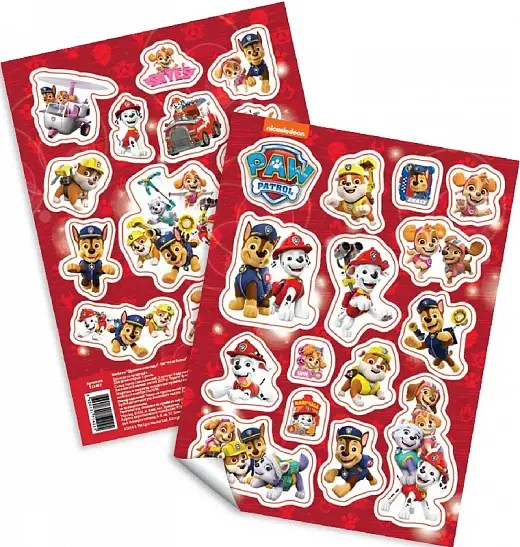 Наліпки "Дружня команда". TM "PAW Patrol"