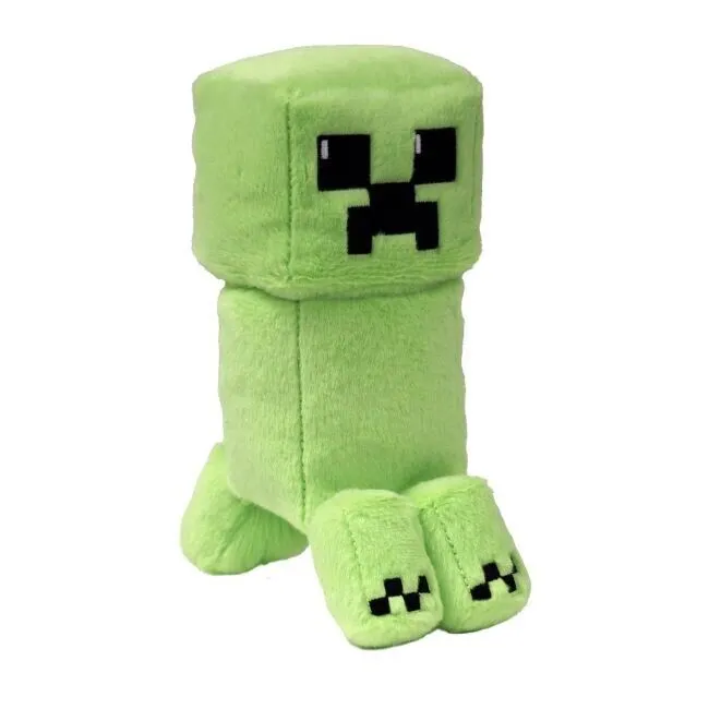 Дитяча іграшка мяконабивна TY Minecraft Зелений "КРІПЕР" 15 см, арт. 41743