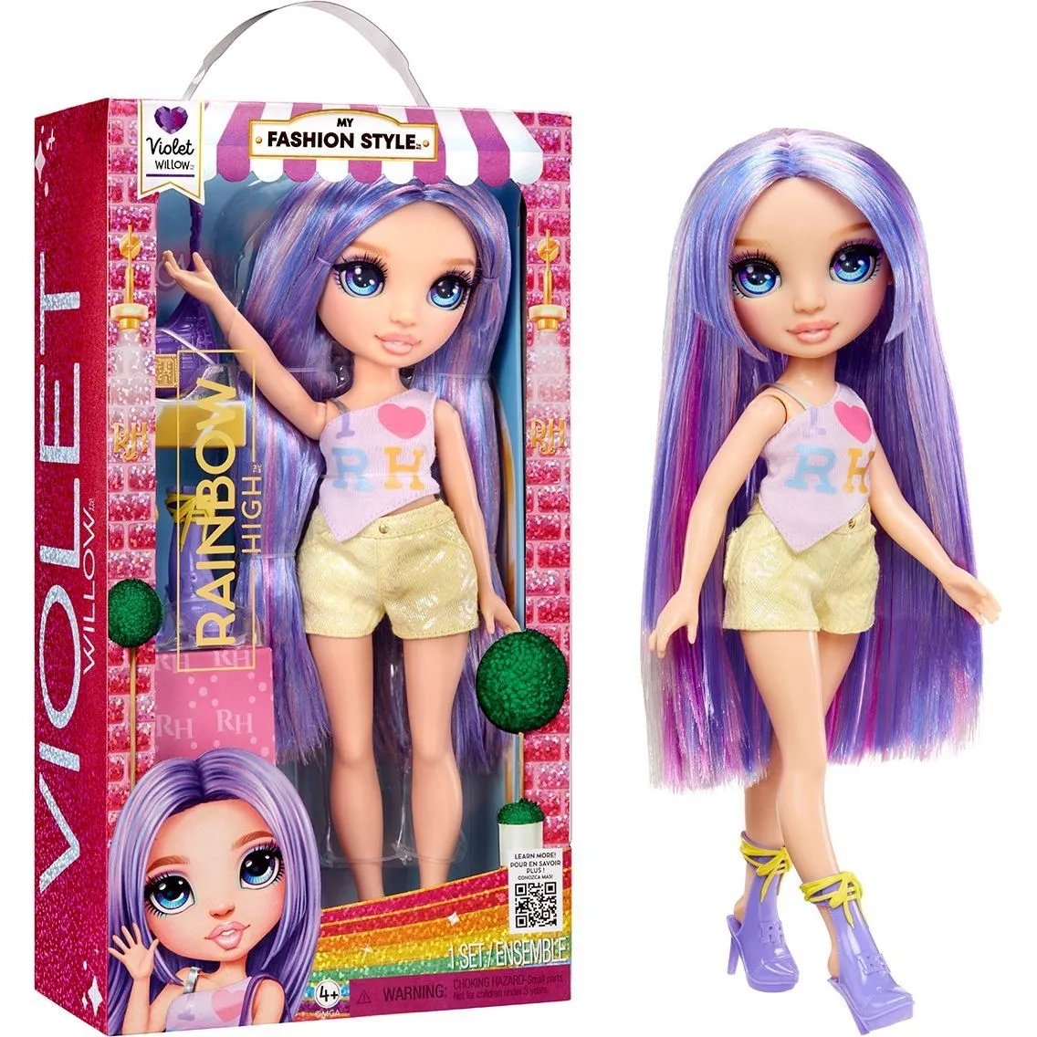 Лялька RAINBOW HIGH серії "My Fashion Style"  ВІОЛЕТТА (з аксес.)