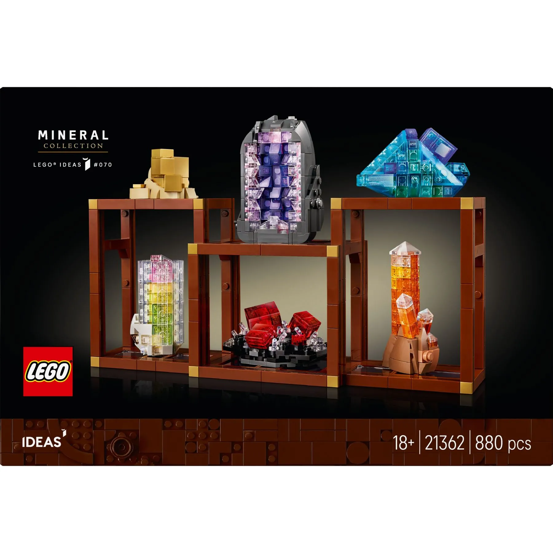 Конструктор Колекція мінералів LEGO Icons