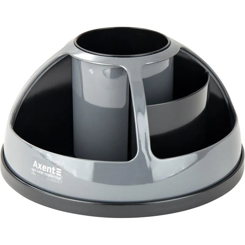 Підставка-органайзер Duoton, в коробці, сіра Axent