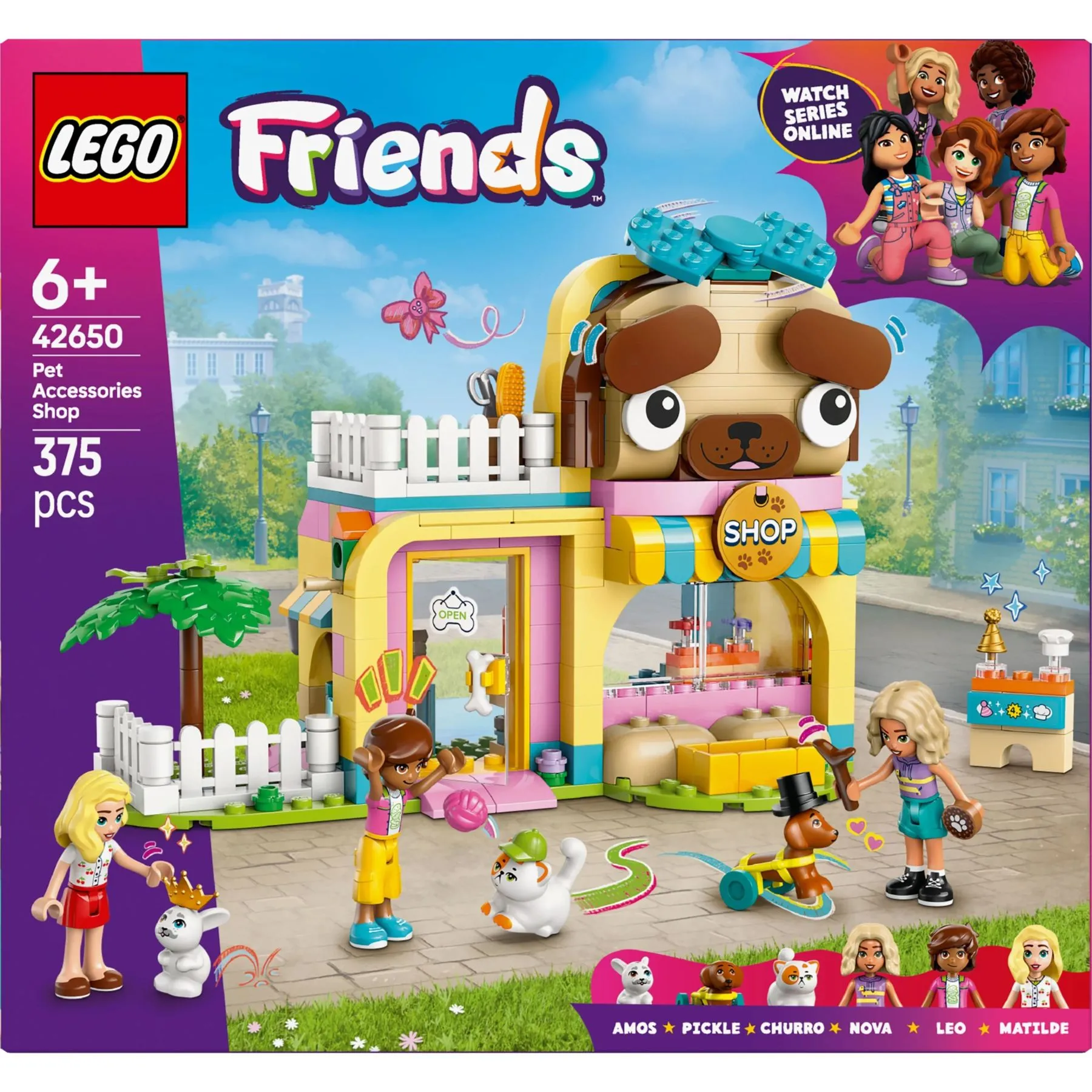 Конструктор Магазин аксесуарів для домашніх улюбленців LEGO Friends