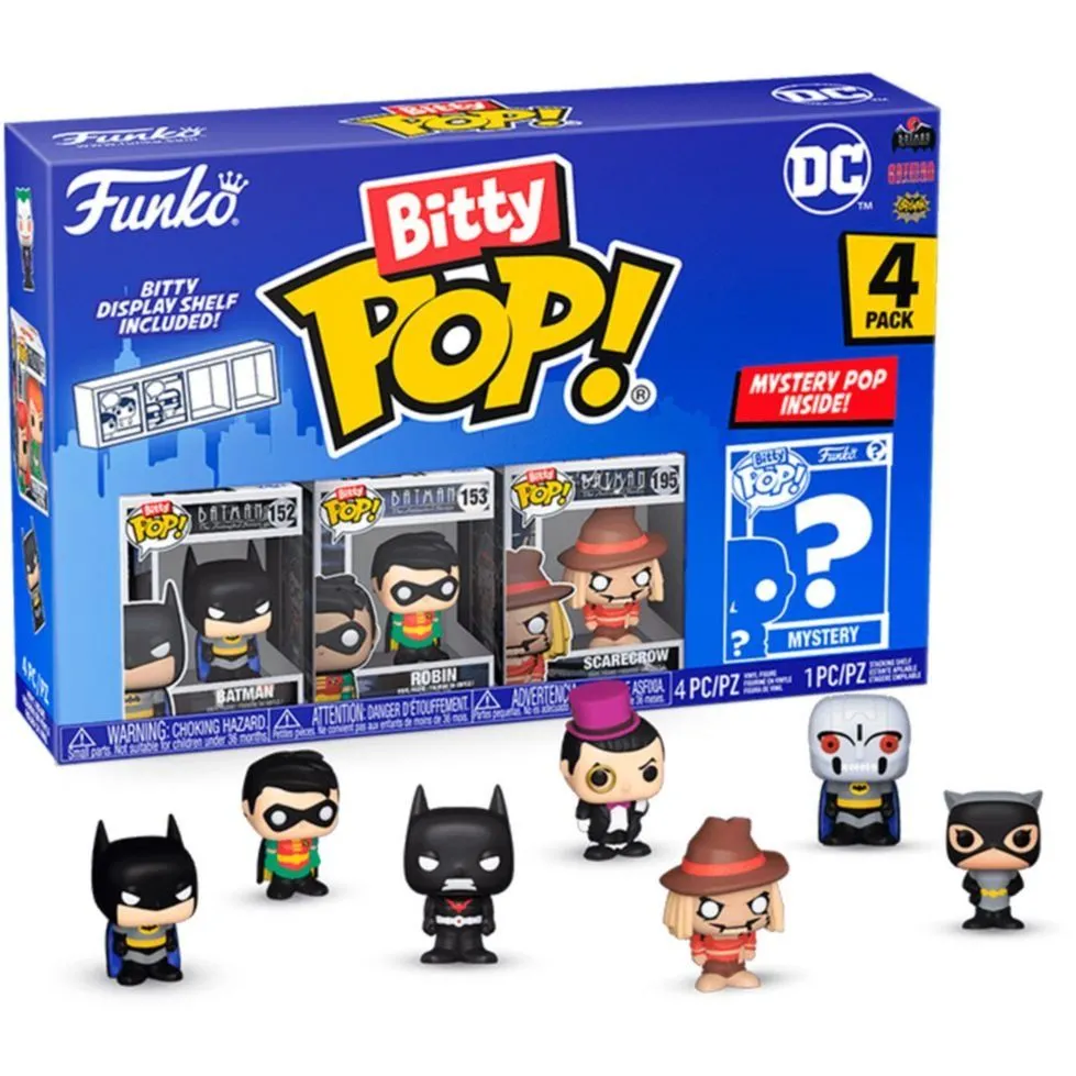 Набір ігрових фігурок BITTY POP! серії "DC" (4 фігурки в асорт.)