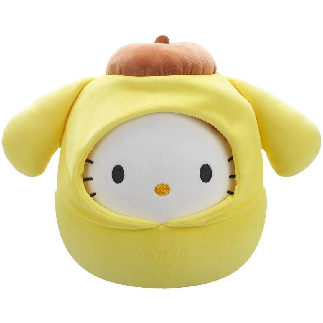 М'яка іграшка SQUISHMALLOWS серії "Хелоу Кітті" - ХЕЛОУ КІТТІ В ОБРАЗІ ПОМПОМПУРІН (20 cm)