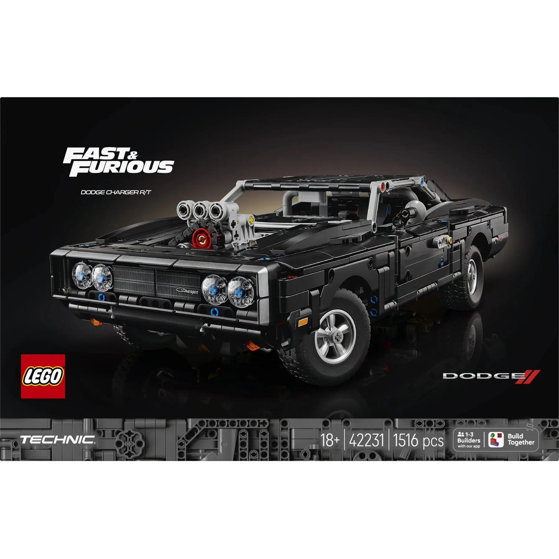 Конструктор Форсаж Автомобіль Dodge Charger R/T