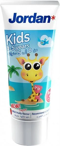 Зубна паста дитяча Jordan &quot;Kids&quot; від 0 до 5 років