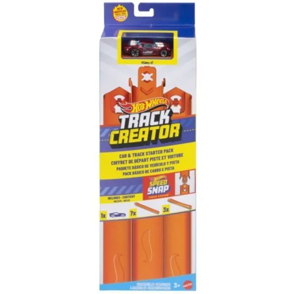 Набір доріжок для треку з машинкою серії "Track Creator" Hot Wheels