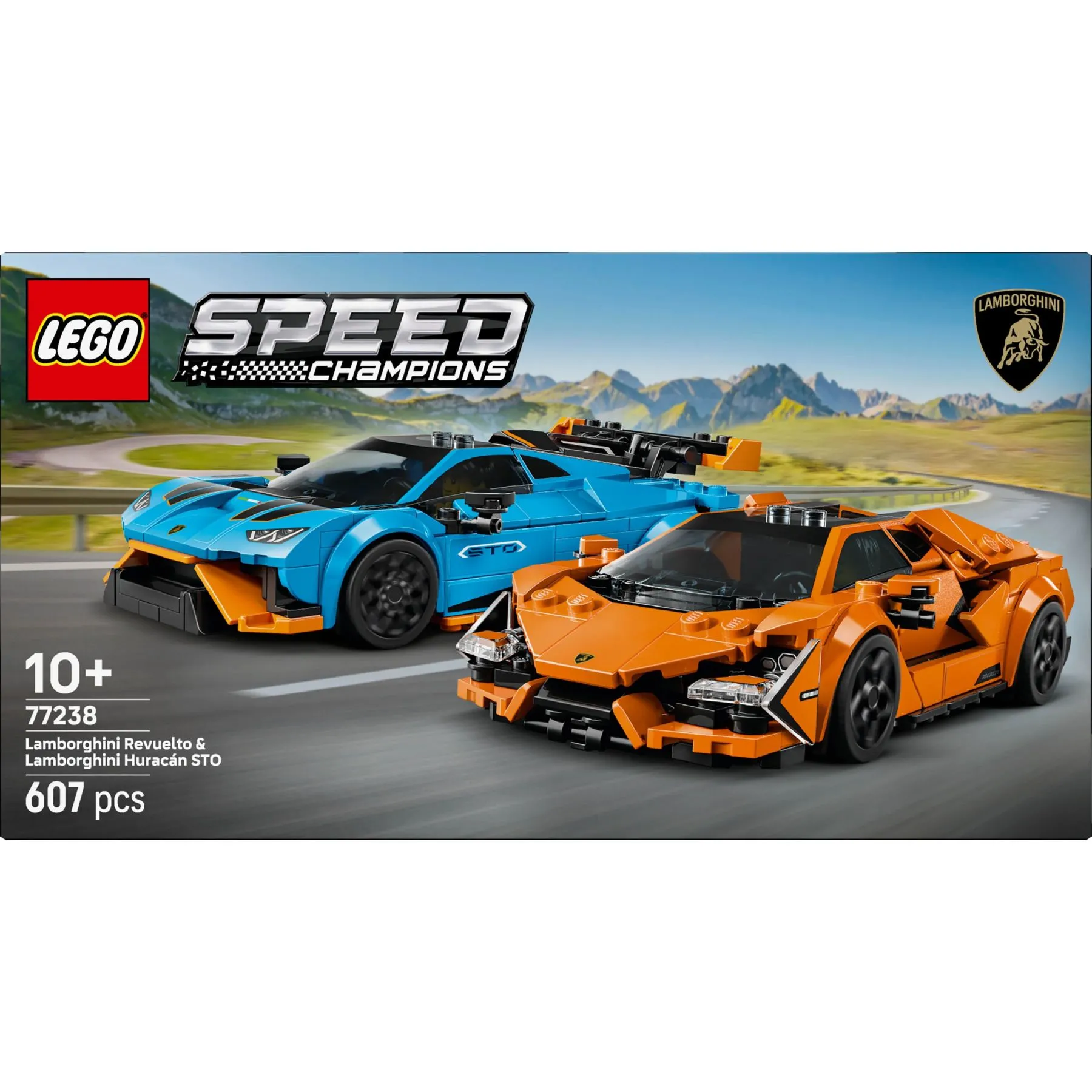 Конструктор Lamborghini Revuelto та Hurac?n STO LEGO Speed Champions