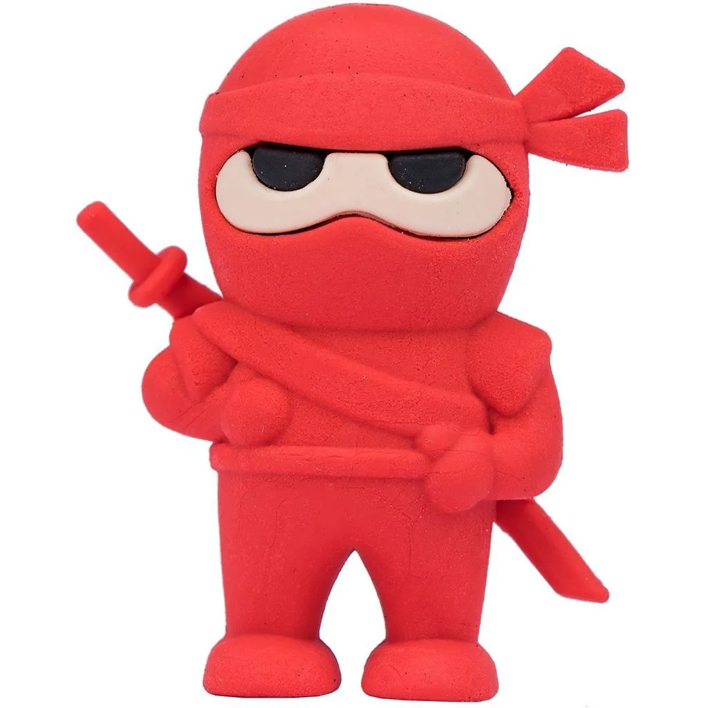 Ластик фігурний YES &quot;Ninja&quot;, 2 кол./уп.