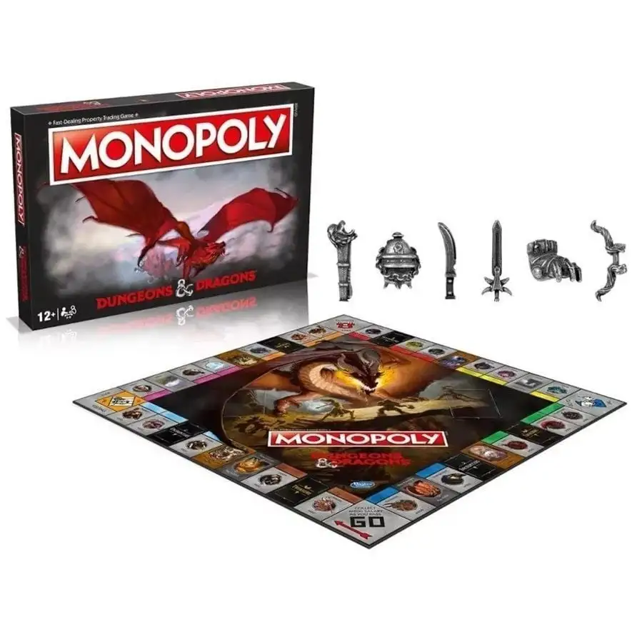 Настільна гра DUNGEONS &amp; DRAGONS Monopoly 0