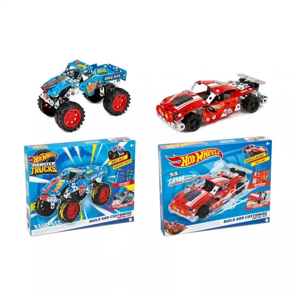 Металевий конструктор Hot Wheels (в ас.)