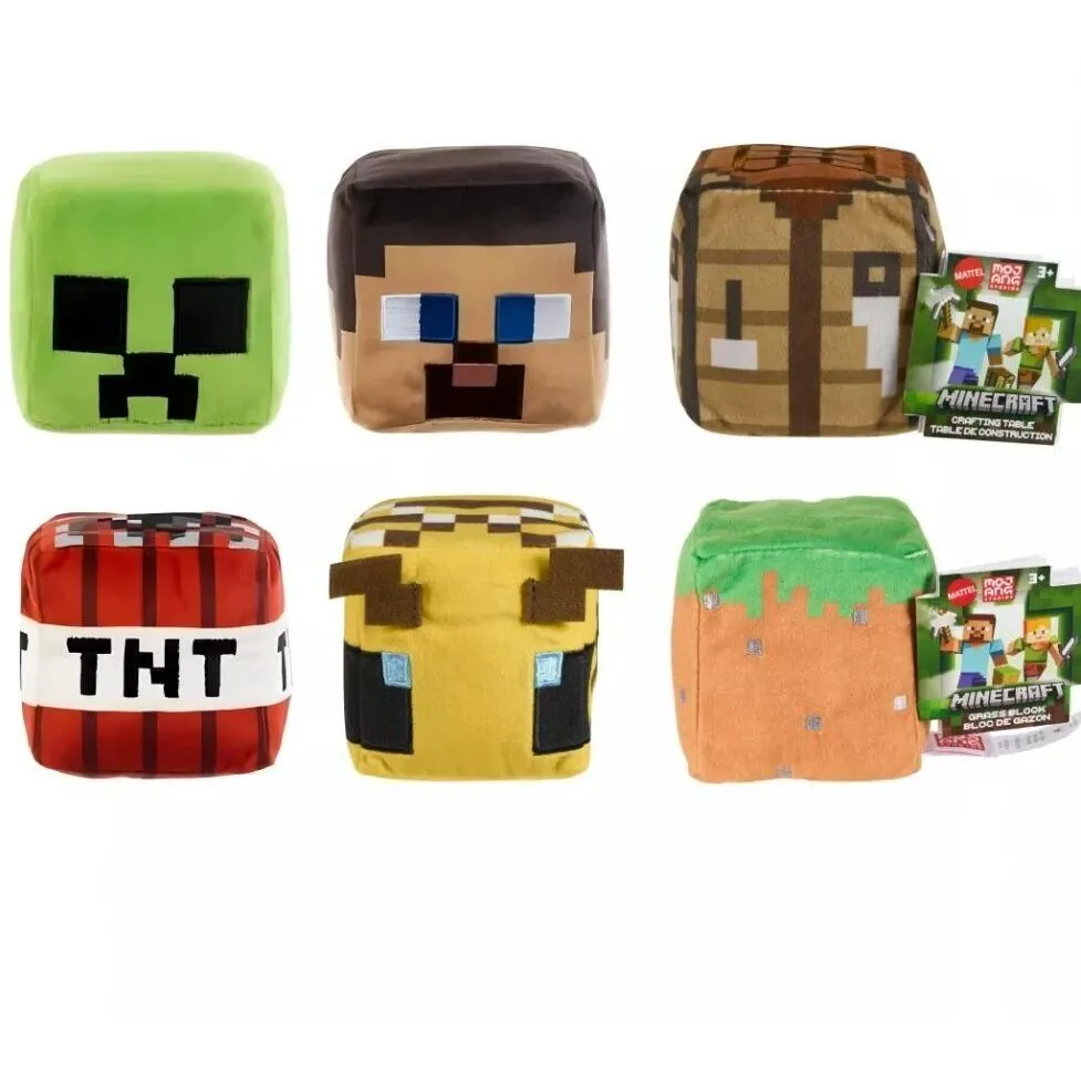 Квадратна м'яка іграшка Minecraft (в ас.)
