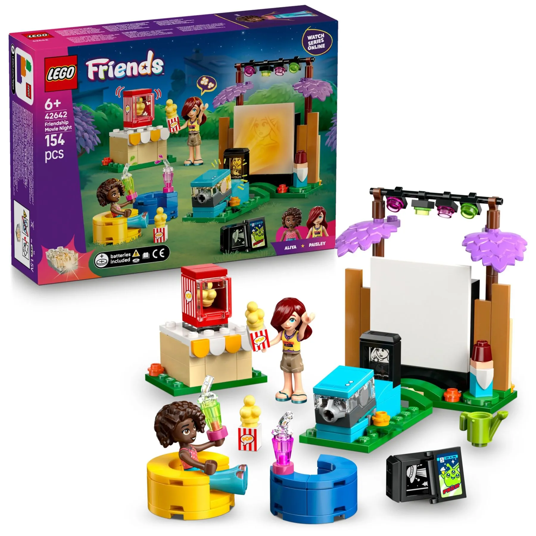 Конструктор Вечір кіно з друзями LEGO Friends